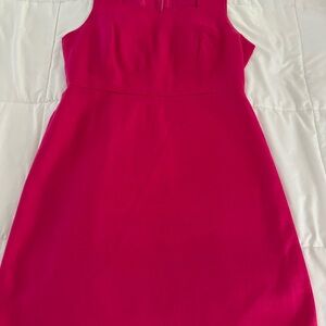 J. Crew Vibrant Pink Mini Dress